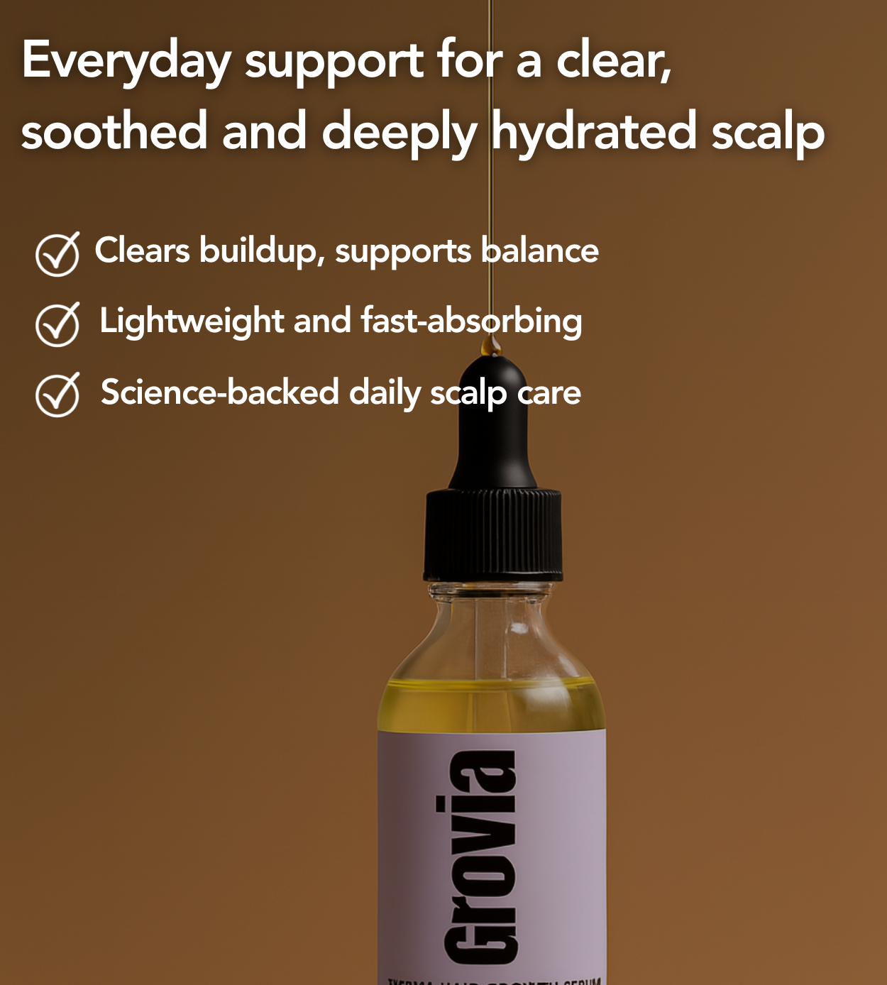 Grovia Natural Hair Regrowth Serum | 60ml